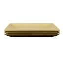 Elite Global Solutions 9" Square Melamine Dinner Plate, Rattan (ECO99SQ-RT) thumbnail 4