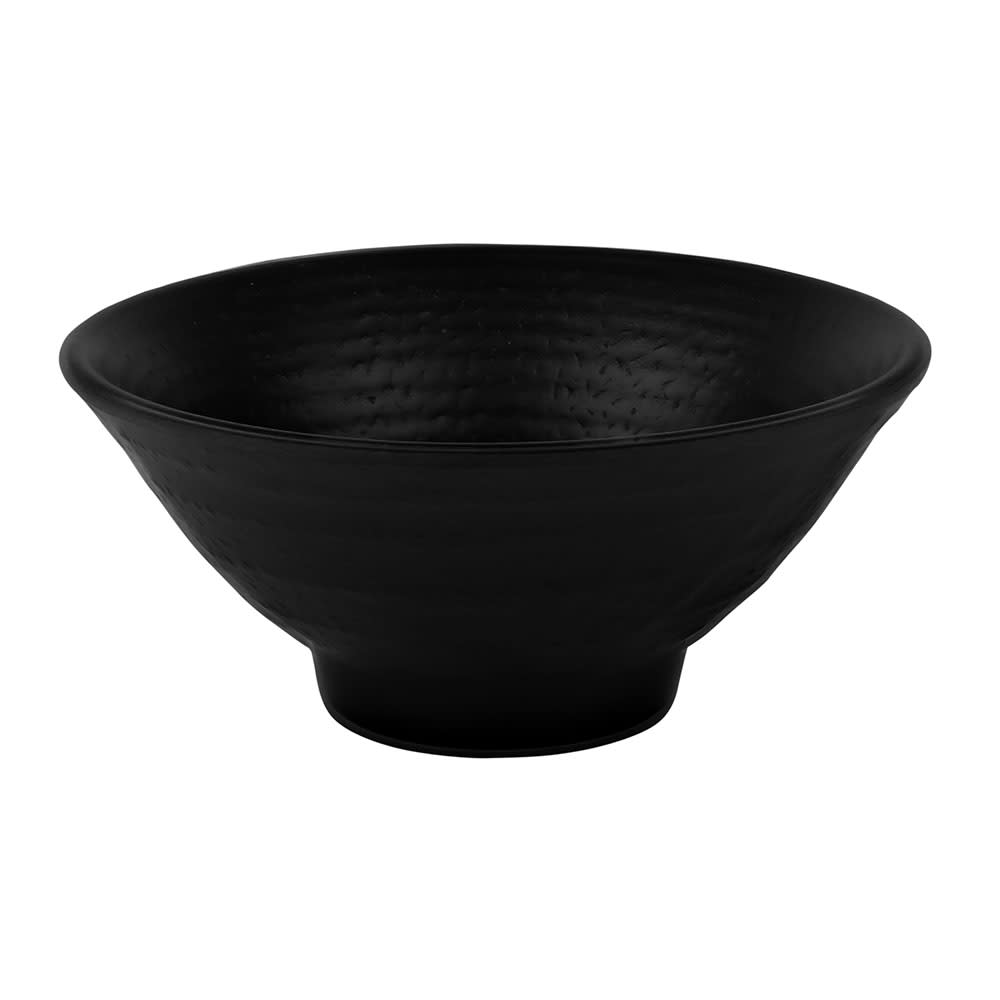 Elite Global Solutions 14 oz Round Melamine Bowl, Black (JW1005-B)