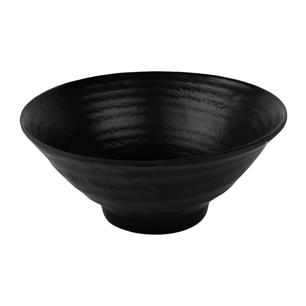 Elite Global Solutions 24 oz Round Melamine Bowl, Black (JW1007-B)
