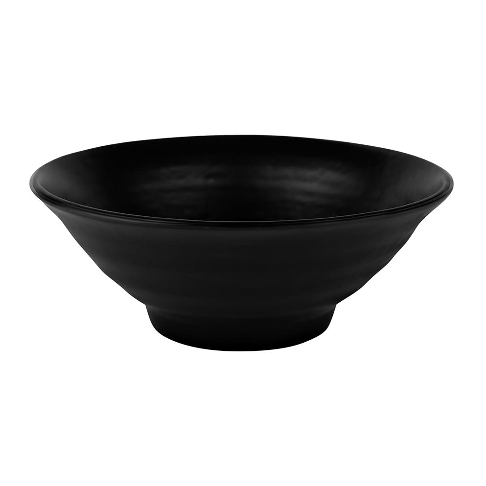 Elite Global Solutions 40 oz Round Melamine Bowl, Black (JW1008-B)