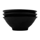 Elite Global Solutions 40 oz Round Melamine Bowl, Black (JW1008-B) thumbnail 7