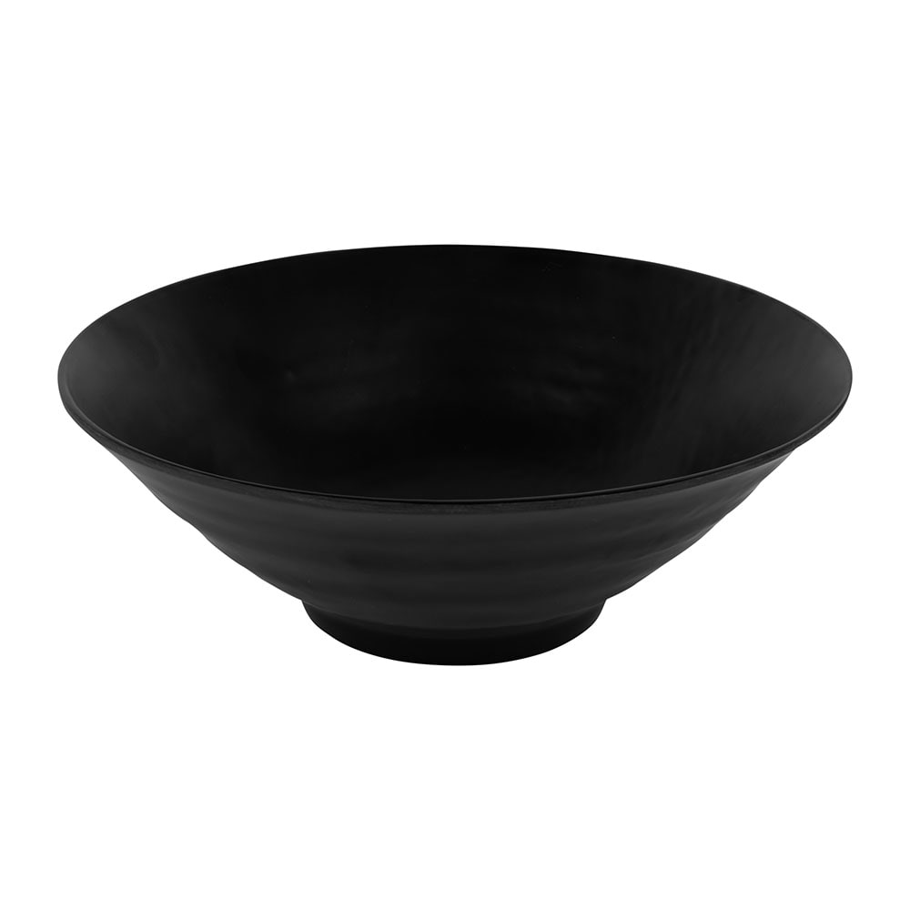 Elite Global Solutions 55 oz Round Melamine Bowl, Black (JW1010-B)