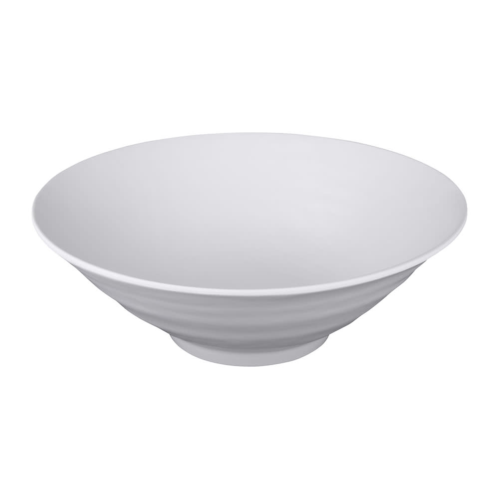 Elite Global Solutions 55 oz Round Melamine Bowl, White (JW1010-W)