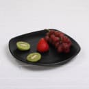 Elite Global Solutions 8 3/4" Square Melamine Salad Plate, Black (JW1088-B) thumbnail 6