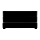 Elite Global Solutions Karma Bento Box - 10 3/4" x 8 3/8", Melamine, Ebony/Sand (JW11852T-ES) thumbnail 6