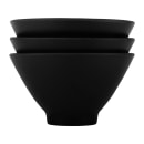 Elite Global Solutions 8 oz Round Melamine Bowl, Black (JW124-B) thumbnail 6
