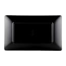 Elite Global Solutions Rectangular Melamine Dinner Plate - 13" x 8", Black/Red (JW1382T-BR) thumbnail 4