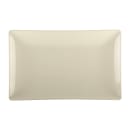 Elite Global Solutions Rectangular Melamine Dinner Plate - 13" x 8", Ebony/Sand (JW1382T-ES) thumbnail 2