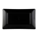 Elite Global Solutions Rectangular Melamine Dinner Plate - 13" x 8", Ebony/Sand (JW1382T-ES) thumbnail 4