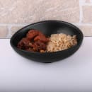 Elite Global Solutions 14 oz Oval Melamine Bowl, Black (JW1407-B) thumbnail 6