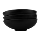 Elite Global Solutions 14 oz Oval Melamine Bowl, Black (JW1407-B) thumbnail 7