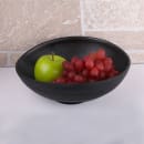 Elite Global Solutions 40 oz Oval Melamine Bowl, Black (JW1409-B) thumbnail 6