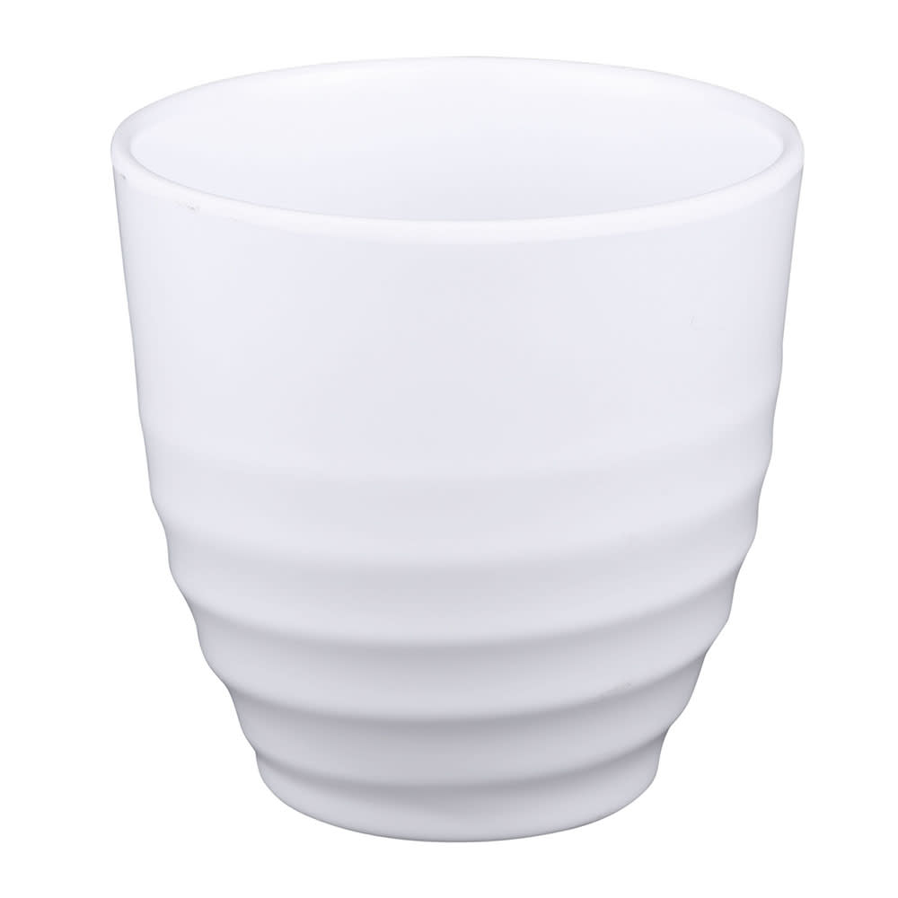 Elite Global Solutions 6 oz Zen Cup - Melamine, White (JW2024-W)