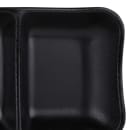 Elite Global Solutions 7 5/8" x 3 1/4" Rectangular Zen Tray - Melamine, Black (JW2071-B) thumbnail 5