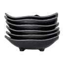 Elite Global Solutions 16 oz Triangular Melamine Bowl, Black (JW3008-B) thumbnail 6