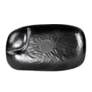 Elite Global Solutions Serving Tray w/2 Compartments - 7 1/2"L x 4 1/2"W, Melamine, Black (JW4031-B) thumbnail 4