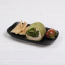 Elite Global Solutions Serving Tray w/2 Compartments - 7 1/2"L x 4 1/2"W, Melamine, Black (JW4031-B) thumbnail 7