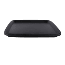 Elite Global Solutions 12" Square Zen Tray - Melamine, Black (JW5212-B) thumbnail 7