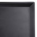 Elite Global Solutions 15 3/4" x 10 1/4" Rectangular Zen Tray - Melamine, Black (JW5216-B) thumbnail 5