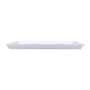 Elite Global Solutions 15 3/4" x 10 1/4" Rectangular Zen Tray - Melamine, White (JW5216-W) thumbnail 3