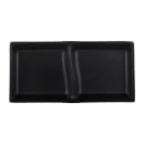 Elite Global Solutions 4 oz Melamine 2 Compartment Sauce Bowl - 5 7/8" x 2 7/8", Black (JW521-B) thumbnail 2