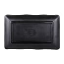Elite Global Solutions 8 1/4" x 5 1/8" Rectangular Zen Tray - Melamine, Black (JW5408-B) thumbnail 4