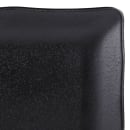 Elite Global Solutions 8 1/4" x 5 1/8" Rectangular Zen Tray - Melamine, Black (JW5408-B) thumbnail 5