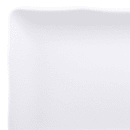 Elite Global Solutions 8 1/4" x 5 1/8" Rectangular Zen Tray - Melamine, White (JW5408-W) thumbnail 5