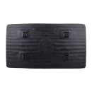 Elite Global Solutions 8 5/8" x 4 3/4" Rectangular Zen Tray - Melamine, Black (JW5409-B) thumbnail 4