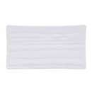 Elite Global Solutions 8 5/8" x 4 3/4" Rectangular Zen Tray - Melamine, White (JW5409-W) thumbnail 2