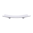 Elite Global Solutions 8 5/8" x 4 3/4" Rectangular Zen Tray - Melamine, White (JW5409-W) thumbnail 3