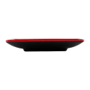 Elite Global Solutions 5" Square Melamine Plate, Black/Red (JW552T-BR) thumbnail 3