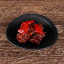 Elite Global Solutions 4 1/4" x 3 7/8" Oval Melamine Plate - Black (JW6003-B) thumbnail 6