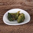 Elite Global Solutions 4 1/4" x 3 7/8" Oval Melamine Plate - White (JW6003-W) thumbnail 6