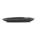 Elite Global Solutions Half Moon Serving Tray - 9 3/4"L x 6 1/4"W, Melamine, Black (JW6014-B) thumbnail 3