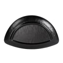 Elite Global Solutions Half Moon Serving Tray - 9 3/4"L x 6 1/4"W, Melamine, Black (JW6014-B) thumbnail 4