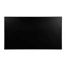 Elite Global Solutions 11" x 6 1/2" Rectangular Zen Ramekin Plate - Melamine, Black (JW6TB-B) thumbnail 4