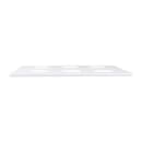 Elite Global Solutions 11" x 6 1/2" Rectangular Zen Ramekin Plate - Melamine, White (JW6TB-W) thumbnail 3