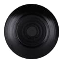Elite Global Solutions 7 3/4" Round Melamine Salad Plate, Black (JW7007-B) thumbnail 4