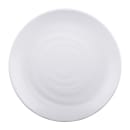 Elite Global Solutions 7 3/4" Round Melamine Salad Plate, White (JW7007-W) thumbnail 2