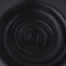 Elite Global Solutions 8 1/2" Round Melamine Salad Plate, Black (JW7008-B) thumbnail 5