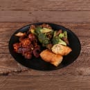 Elite Global Solutions 9 1/4" Round Melamine Dinner Plate, Black (JW7009-B) thumbnail 6