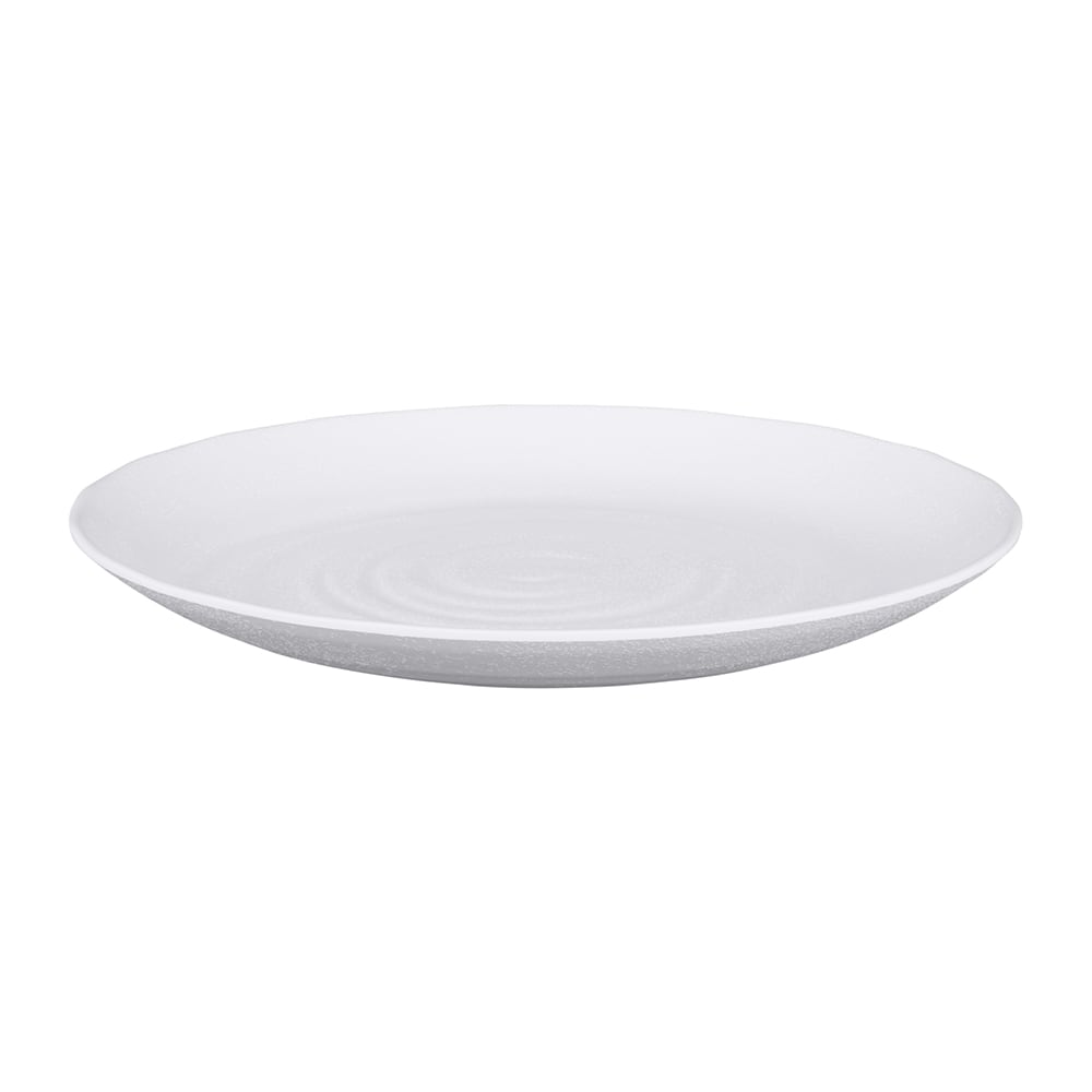 Elite Global Solutions 9 1/4" Round Melamine Dinner Plate, White (JW7009-W)