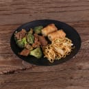 Elite Global Solutions 10" Round Melamine Dinner Plate, Black (JW7010-B) thumbnail 6