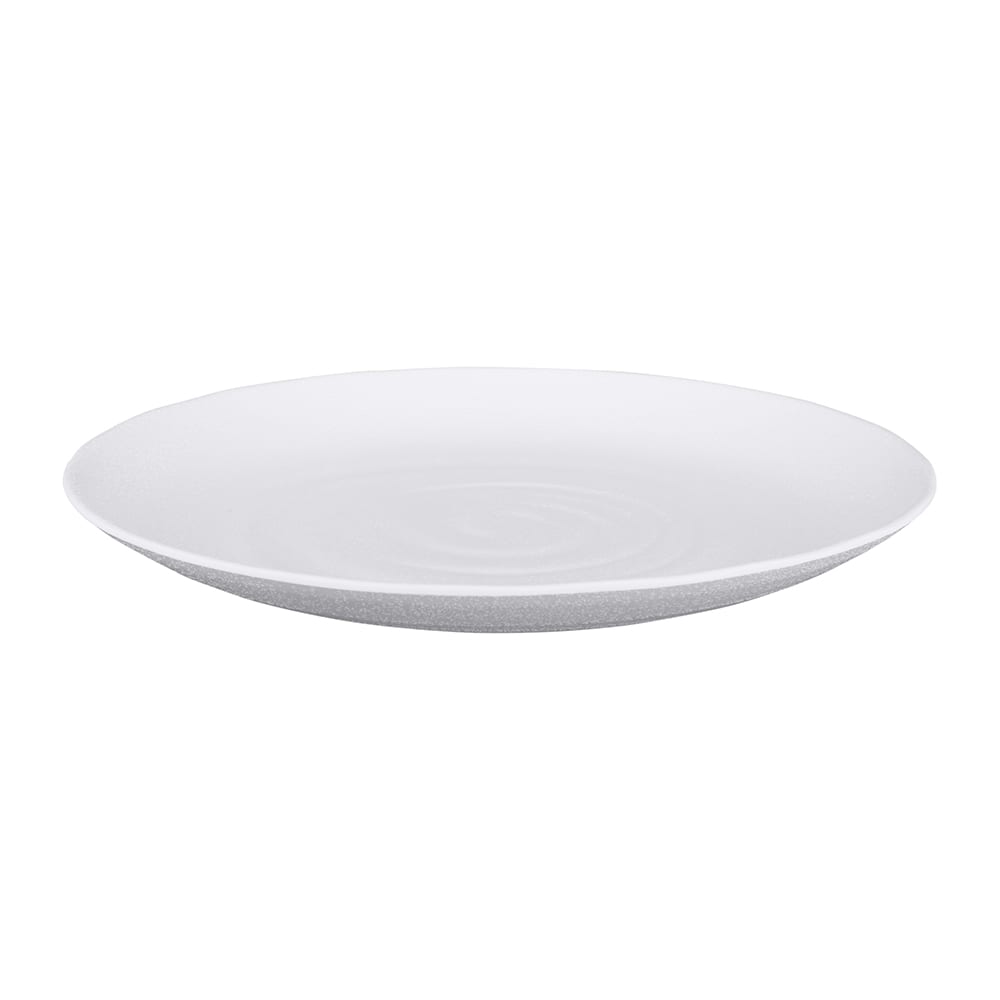Elite Global Solutions 10" Round Melamine Dinner Plate, White (JW7010-W)