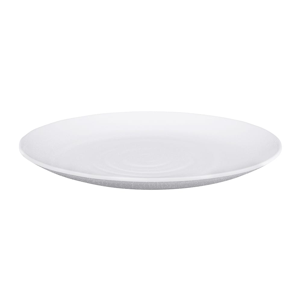 Elite Global Solutions 11" Round Melamine Dinner Plate, White (JW7011-W)