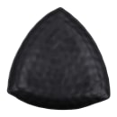 Elite Global Solutions 12" Triangular Zen Platter- Melamine, Black (JW7012-B) thumbnail 2