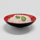 Elite Global Solutions 44 oz Round Melamine Bowl, Black/Red (JW92T-BR) thumbnail 7