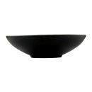 Elite Global Solutions 44 oz Round Melamine Bowl, Ebony/Sand (JW92T-ES) thumbnail 3