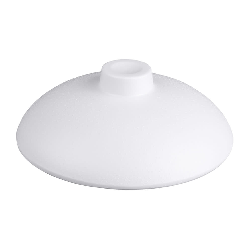 Elite Global Solutions 3 3/4" Round Melamine Lid for JW4004 Soup Bowl, White (JWC4004-W)